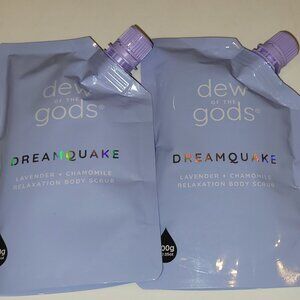 DEW OF THE GODS Dreamquake Nighttime Body Scrub 200G X 2 $60